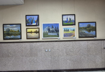 В г. Бобров прошло закрытие XV Международного академического пленэра